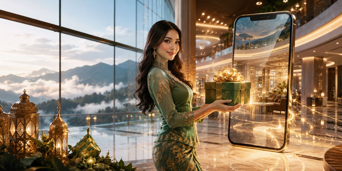 Suasana kasino mudah alih perayaan Hari Raya di Genting Highlands yang meriah