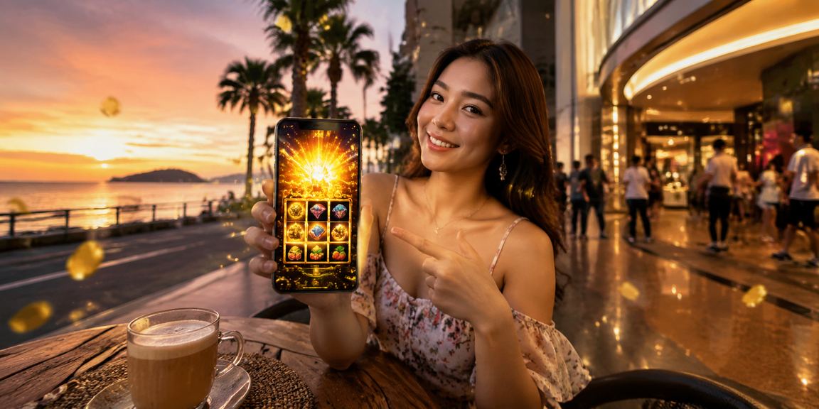 Pengguna bermain slot mudah alih di Kota Kinabalu Sabah