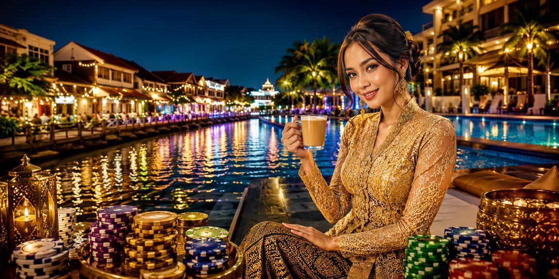 Bonus VIP istimewa pertaruhan dengan latar perayaan Malaysia di Melaka