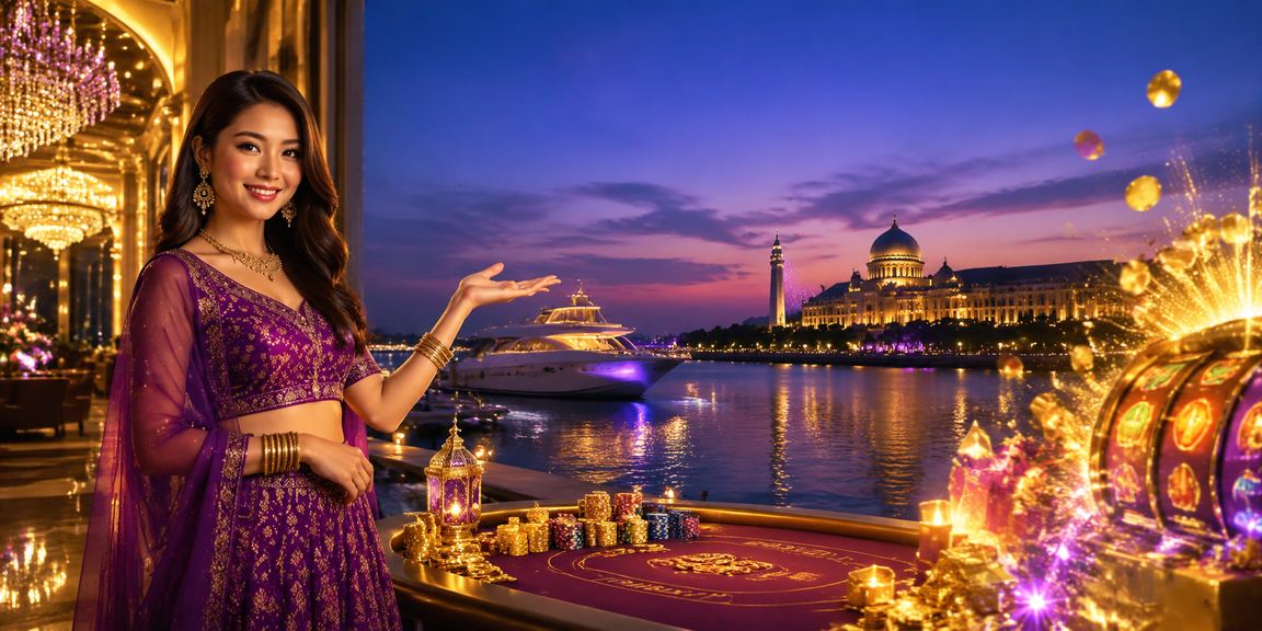 Skrin permainan slot dalam talian di Putrajaya dengan reka bentuk moden